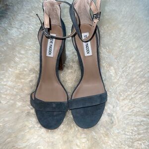 Steve Madden Dark Gray Heels